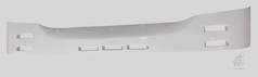 Wei�e Sonnenblende f�r DAF 106 mit sieben rechteckigen Aussparungen f�r Lampen.