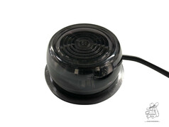 Viking Ersatzglas Dark Knight, anthrazit get�ntes, transparentes Glas mit sichtbaren LEDs und Kabel.