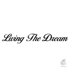 Schwarzer Aufkleber mit dem Schriftzug 