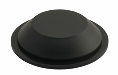 Schwarze Abdeckung f�r Gylle Gummiarm.