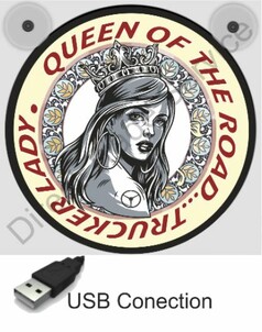 Runder Leuchtkasten mit 