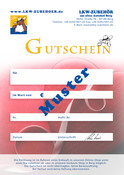 Gutschein 50,- �  Postversand