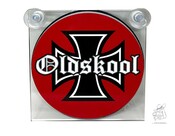 Leuchtkasten 17x17  "Old Skool Kreuz"