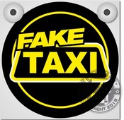 Platte f�r Leuchtkasten by Truck Junkie "Fake Taxi"