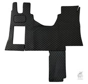 Bodenset einteilig  passend f�r Actros MP4+MP5 Beifahrerseite Relaxecke - PU Light Line