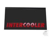 Schmutzf�nger  (Paar) 65x35 cm schwarz incl. einfarbiger Beschriftung