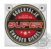 Platte f�r Leuchtkasten by Truck Junkie "SUPER - S�DERT�LJE"