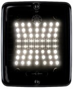 Heckleuchte DARK Knight eckig R�ckfahrlicht