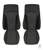 Sitzbez�ge passend f�r DAF XG Beifahrer Luftgefedert - PU LIGHT Line