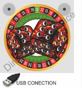 Leuchtkasten 17x17cm "Pl�sch W�rfel"