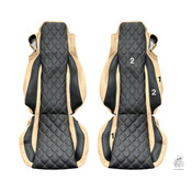 Sitzbez�ge passend f�r Actros MP5 beide Sitze luftgefedert ab Bj. 22/23 Anfertigung nach Wunsch