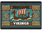 Fu�matte Viking Ship Ornament