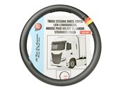 Lenkradschoner 44 - 46 schwarz mit Flagge