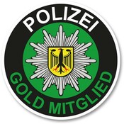 Lufterfrischer Polizei Gold Mitglied