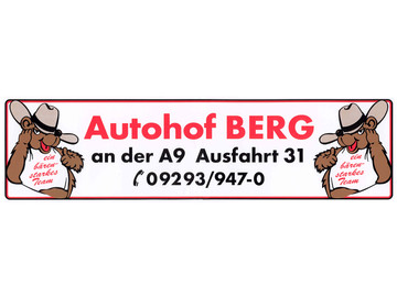 Aufkleber Berg l�nglich