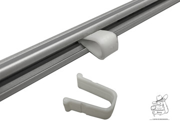 Feststeller f�r Gardinenschiene Universal