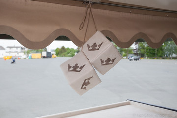 W�rfel mit Stick 10cmx10cm  - eigene Produktion