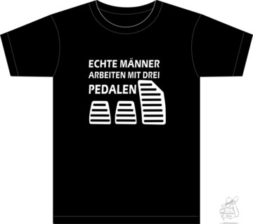 T-Shirt "Echte M�nner" (61)