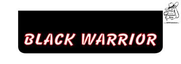 Schmutzf�nger (Paar) 60x18cm Shiny incl. zweifarbiger Beschriftung