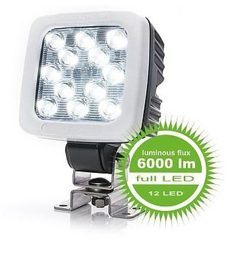 Arbeitslampe mit 12 LED und 6.000 Lumen - AUSVERKAUF