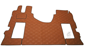 Bodenset einteilig passend f�r Actros MP4+MP5 beide Sitze luftgefedert - Poly Line