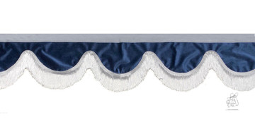 Velour Bord�re "Holland Style" mit Fransen