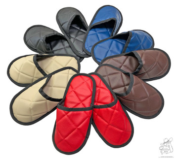 Pantoffeln Large (44-46)  - Paarpreis - Basic Line - ABVERKAUF