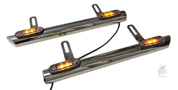 "T�rrohre" seitlich Paar  passend f�r Scania New Generation <br />
mit LED Beleuchtung - 2-teilig