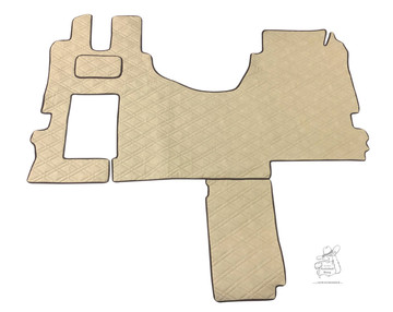 Bodenset einteilig passend f�r Actros MP4+MP5 Beifahrer Relaxecke - Poly Line