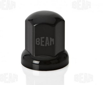 Radmutterkappe "BEAM" schwarz lang 20er P�ckchen