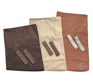 Innenraumgardine Wildlederimitat doppelt gen�hter Stoff