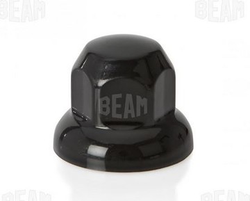 Radmutterkappe "BEAM" 20er P�ckchen schwarz