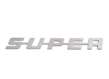 Schriftzug Super gro�
