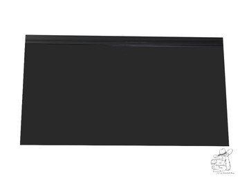 Schmutzf�nger (Paar) 65x35cm ohne Aufschrift schwarz