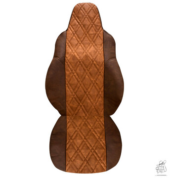 Sitzbezug passend f�r MAN TGX ab Bj. 2020 Fahrer mit h�henverstellbaren Gurt - POLY Line