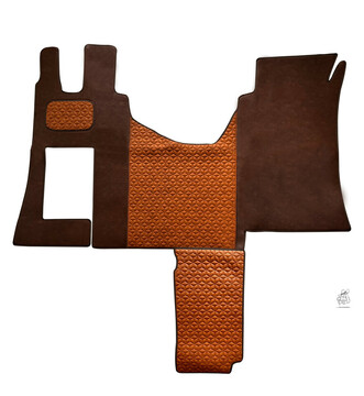 Bodenset einteilig passend f�r Actros MP4+MP5 Relaxecke - 3D Poly Line