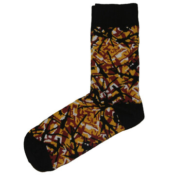 Socken Pl�sch Style gelb