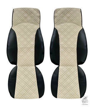 Sitzbez�ge passend f�r DAF XG Beifahrer Luftgefedert - PREMIUM Line