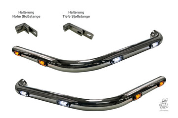 Eckrohre (Paarpreis) passend f�r Volvo FH 5 Strong mit LED