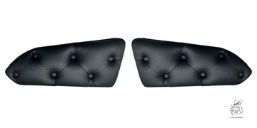 T�rverkleidung mit Kn�pfe Kunstleder + Pl�sch passend f�r Actros MP4+MP5 (Paar)