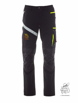 Hose 4-Way Stretch mit Berg B�r Aufdruck