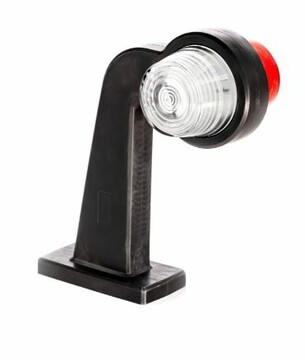 Pendelleuchte "Retro Style" rot/wei� lang