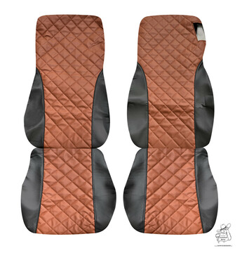 Sitzbez�ge passend f�r DAF XG Beifahrer Klappstuhl - Dromader Line