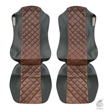 Sitzbez�ge passend f�r Actros MP5 Beifahrer Klappstuhl - Dromader Line