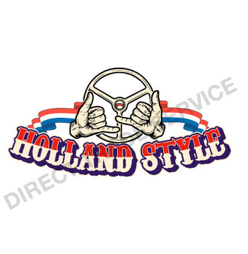 DTS Aufkleber Holland style wheel