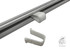 Feststeller f�r Gardinenschiene Universal