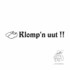Aufkleber Klomp�n uut geplottet