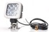 Arbeitslampe W144 mit mehreren LEDs, wei�em Geh�use, Metallhalterung und schwarzem Kabel.