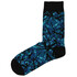 Socken Pl�sch Style blau
