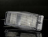 Klare LED-K�hlergrilllampe im Doppelbrenner-Design mit wei�en LEDs und spiegelnder Oberfl�che.